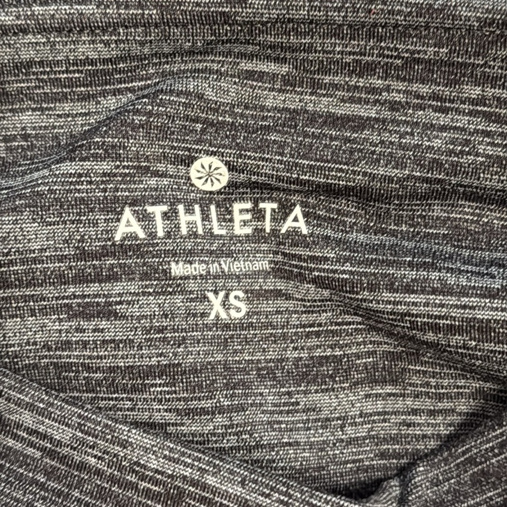 Athleta Chaturanga Gray Spacedye Leggings with Pockets - Picture 4 of 12